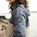 Umnak Recycled Anorak  - Turbulence Grey