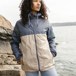 Umnak Recycled Anorak  - Turbulence Grey