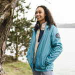 Umnak Recycled Anorak  - Larkspur Blue
