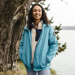 Umnak Recycled Anorak  - Larkspur Blue