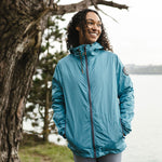 Umnak Recycled Anorak  - Larkspur Blue