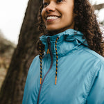 Umnak Recycled Anorak  - Larkspur Blue