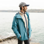 Umnak Recycled Anorak  - Larkspur Blue