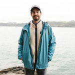Umnak Recycled Anorak  - Larkspur Blue