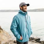 Umnak Recycled Anorak  - Larkspur Blue