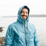 Umnak Recycled Anorak  - Larkspur Blue