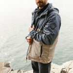 Umnak Recycled Anorak  - Turbulence Grey