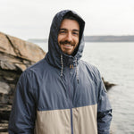 Umnak Recycled Anorak  - Turbulence Grey