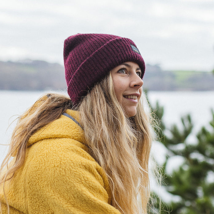 High Tide Double Layered Beanie - Russet
