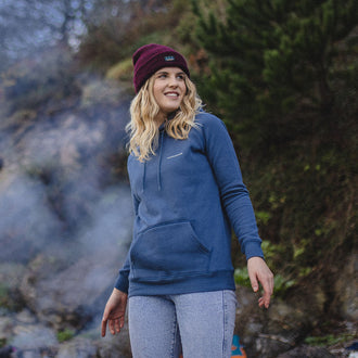 Toba Recycled Hoodie - Dark Denim