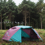 Stay Grounded 2 Person Tent - Virdian Green / Orchid