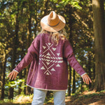 West Coast Cardigan - Deep Rose