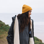 Escapism Recycled Sherpa Lined Changing Robe - Black